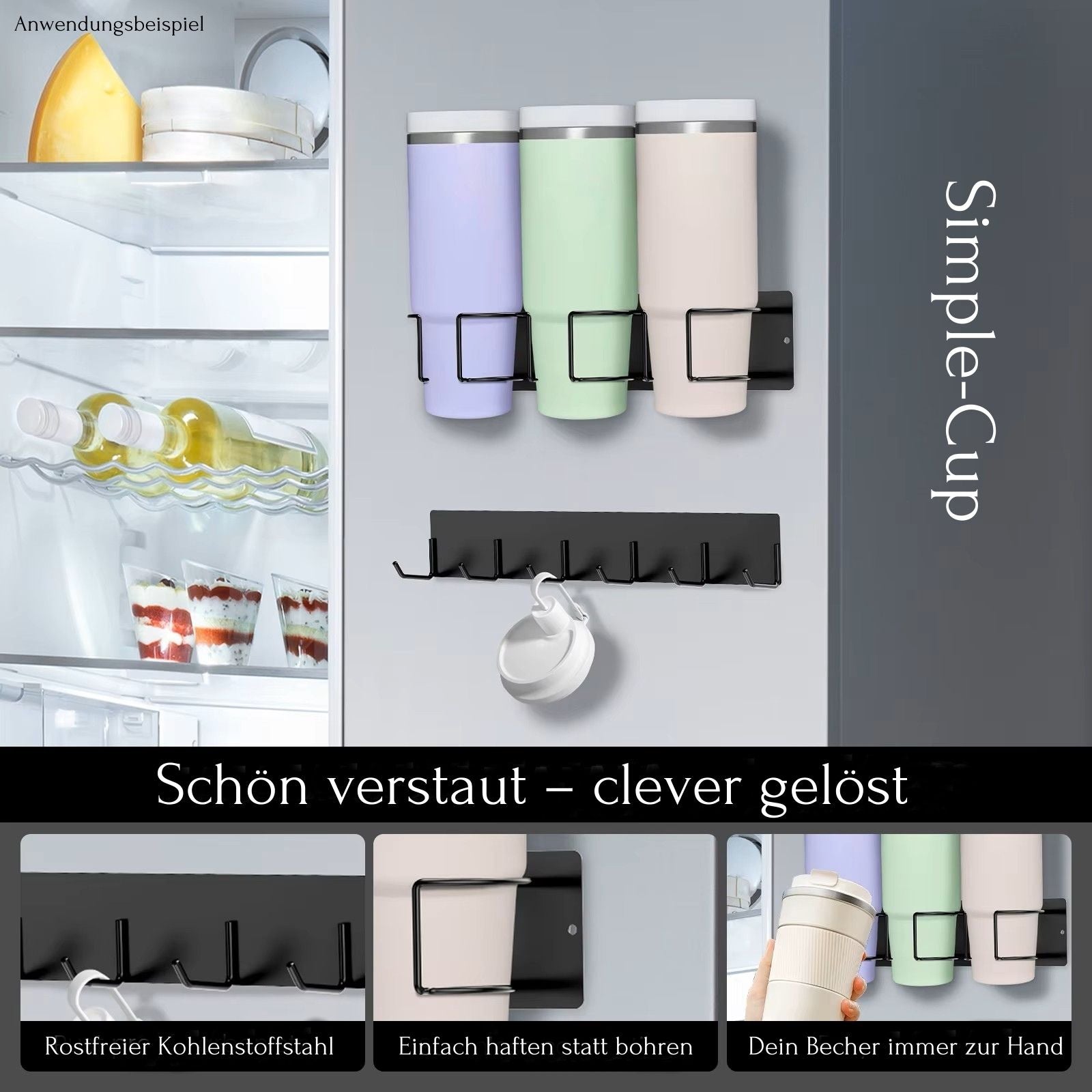 🧲 Simple-Cup – Dein Lieblingsbecher verdient seinen Platz