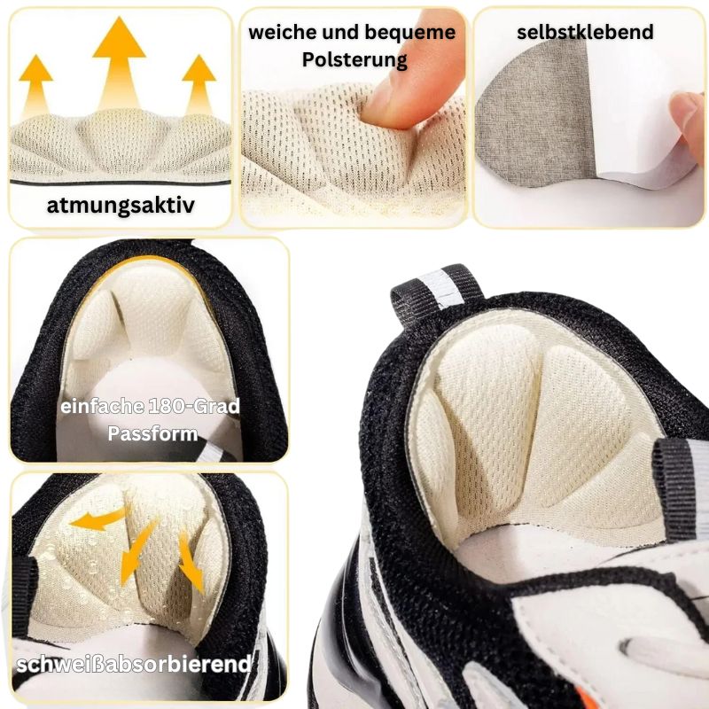Simple-Sole - weiche Einlegesohle / Fersenschutz