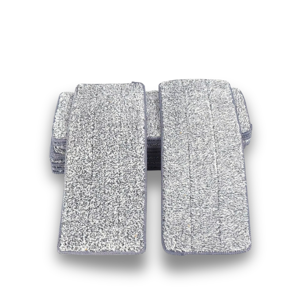 Simple-Mop – Flaches Wischsystem mit 2-Kammer-Eimer & 10 Mikrofaserpads