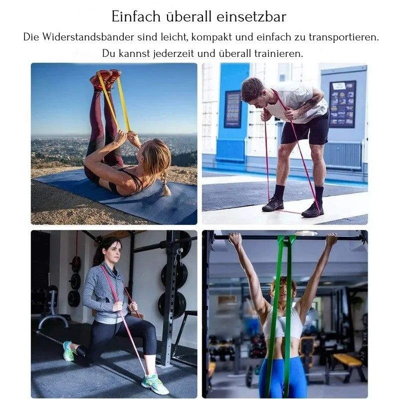 Simple-Resist Set - Fitness Widerstandsbänder