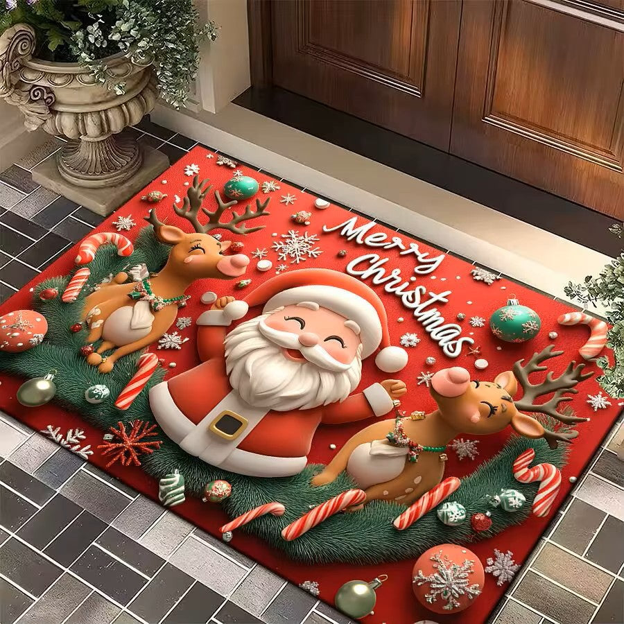 Simple-Welcome – Weihnachts-Fußmatte für dein Zuhause